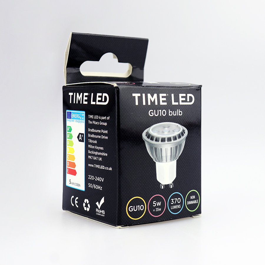 Capital 5W GU10 LED Warm White Non-Dimmable Lamp - Image 2